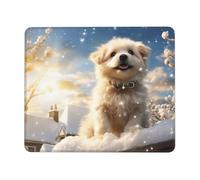 The Cozy Little Dog Multi Size Mouse pad for Office, Study & Play-Mousepad with Strong Adhesion and Thick Comfortable Surface