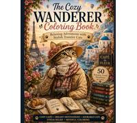 The Cozy Wanderer Coloring Book: Relaxing Adventures with Stylish Traveler Cats
