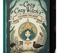 The Cozy Witch’s Coloring Spellbook (The Witch’s Coloring books)