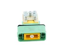The cPot Male Recessed Connectors are a solution for device rack integration or panel installation
