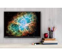 The Crab Nebula - A2 Laminated Poster - NASA Hubble Images