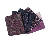 The Craft Cotton Co. 100% Cotton Cool Tones Blender Cotton Fat Quarters 45x55cm Wide Digital Bundle for Crafting, Sewing, Quilting, Home Décor