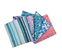 The Craft Cotton Co. 100% Cotton Pastel Blender Cotton Fat Quarters 45x55cm Wide Digital Bundle for Crafting, Sewing, Quilting, Home Décor