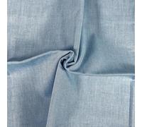 The Craft Cotton Co. Cotton Oxford Chambray 100% Organic Cotton 110cm Wide Denim Fabric for Crafting, Quilting, Sewing, Home Décor