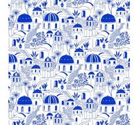 The Craft Cotton Co. Grecian Blues Victoria Louise Design 100% Cotton 112cm Wide Craft Fabric Material for Crafts, Quilting, Sewing, Dressmaking