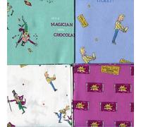 THE CRAFT COTTON Fat Quarter Bundle, Charlie and The Chocolate Factory
