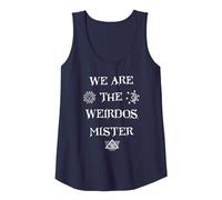 The Craft We are The Weirdos Mister Tank Top, Women, Navy Blue, X-Large