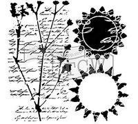 The Crafters Workshop 6x6 Stencil Journal Musings, Synthetic Material, 18 x 16 x 0.1 cm