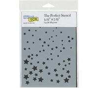 The Crafter's Workshop Crafter's Workshop perfect Stencils 5.25"X7.25", A Twinkle, 18.414999999999999 x 13.335000000000001 x 0.076200000000000004 cm