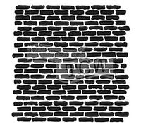 The Crafter's Workshop Micro Bricks Stencil, Small