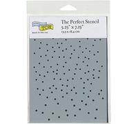 The Crafter's Workshop Ombre Dots Perfect Stencils, Plastic, Multi-Colour, 18.414999999999999 x 13.335000000000001 x 0.076200000000000004 cm