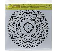 The Crafters Workshop TEMPLATES 12"X12", Boxwood Print, One Size