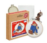 The Crafty Kit Company Embroidery Starter Kit & Mini Cross Stitch Kit - The Journey Begins! | Eco-Friendly DIY Craft Kit for Beginners & Experienced Stitchers - Handmade Gift for Adults & Kids