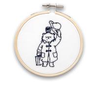 The Crafty Kit Company Embroidery Starter Kit & Mini Stitch Kit - Paddington Marmalade Surprise! | Eco-Friendly DIY Crafts for Beginners & Experienced Stitchers - Handmade Gift for Adults & Kids