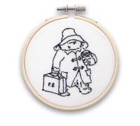 The Crafty Kit Company Embroidery Starter Kit & Mini Stitch Kit - Paddington The Journey Begins! | Eco-Friendly DIY Crafts for Beginners & Experienced Stitchers - Handmade Gift for Adults & Kids