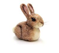 The Crafty Kit Company Baby Bunny Needle Felting Craft Kit for Beginners Including Corriedale Wool, Needles and Instructions
