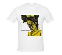 The Cramps Bad Music For Bad People Men Printed T Shirts O Neck Medium