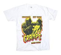 The Cramps Monster Bikini Psychobilly Rock Punk Men T-Shirt White XL