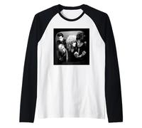 The Cramps Punk Band Photoshoot By Simon Fowler Raglan Baseball Tee