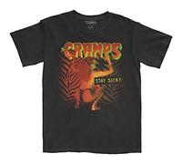 The Cramps Stay Sick Official Tee T-Shirt Mens Unisex (Large) Black