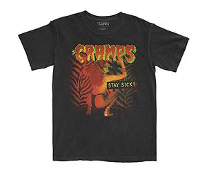 The Cramps Stay Sick Official Tee T-Shirt Mens Unisex (XX-Large) Black