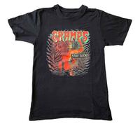 The Cramps T Shirt Stay Sick Band Logo Official Mens Black S