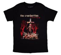 The Cranberries Men's Zombie Gold T-Shirt in Black | Size: Large The Cranberries Black L