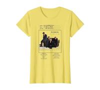 The Cranberries No Need to Argue Vinyl Handwritten Band T-Shirt, Women, Lemon Yellow, Medium