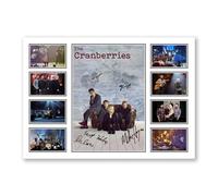 The Cranberries Signed Poster Print | Limited Edition Autograph Fan Gift | Collectible Rock Memorabilia Merchandise | Collage Wall Art | Home Decor (A3 Unframed)