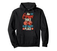 The Craps Table Is My Happy Place Gambling Pullover Hoodie