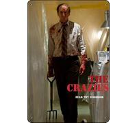 The Crazies (2010) Movie Poster Movie Vintage Tin Poster Metal Tin Sign Art Plaque Sign For Bar Restaurant Garage Cafe Wall Decor 8 x 12 Inch