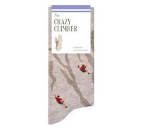 The Crazy Climber Socks - Funny Rock Climbing Socks - Climber Gift for Men