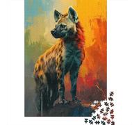 The Crazy Hyena 1000-Piece Jigsaw Puzzle for Adults, 52x38cm/1000pcs, Puzzle Gift Idea, Weekend Downtime And Year-Round Leisure