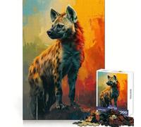 The Crazy Hyena Jigsaw Puzzles for Adults 1000 Piece Memory Boost Cozy Time Pattern Assembly Santa Wish List (38x52cm)