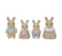 Sylvanian Families Kids Milk Rabbit Family Toy Set