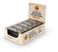 The Creatine Collective vegan creatine energy bar, pack of 10, gluten free chocolate vegan bar 5g creatine 10g protein, Handmade in the UK (10, Salted Caramel)