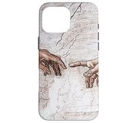 The Creation of Adam by Michelangelo (1512) Case for iPhone 16 Pro Max