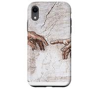 The Creation of Adam by Michelangelo (1512) Case for iPhone XR