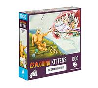 The Creation of Cat Jigsaw Puzzle by Exploding Kittens - 1000 Pieces Jigsaw Puzzle for Adults, Teens, and Kids - Cat Puzzle, Funny Puzzle, Art Puzzle
