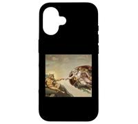 The Creation of Cats - Michelangelo Inspired Parody Art Case for iPhone 16