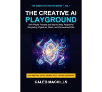 THE CREATIVE AI PLAYGROUND: 100+ Playful Prompts and Step-by-Step Recipes for Storytelling, Digital Art, Music, and Personalized Gifts