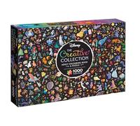 The Creative Collection: Adult Colouring Book and Puzzle (Disney: 1000 Pieces)