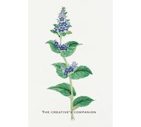 The creative's companion: Japanese floral art themed 50 pages blank lined bullet notebook for recording daily tasks and goals for adults and teens