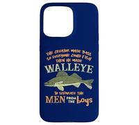 The Creator Made Bass And Walleye To Separate Men From Boys Case for iPhone 15 Pro Max