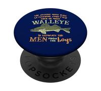 The Creator Made Bass And Walleye To Separate Men From Boys PopSockets Adhesive PopGrip