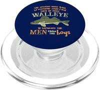 The Creator Made Bass And Walleye To Separate Men From Boys PopSockets PopGrip for MagSafe