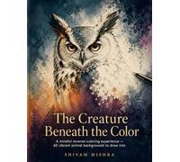 The Creature Beneath the Color: 60 vibrant animal scenes for mindful tracing, stress relief, and intuitive drawing