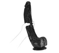 The creature has a triller trix, the human 45 cm XXXL black realistic monster dildo - lifelike large with powerful suction cup, classic adult sex toy