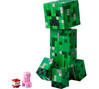 LEGO Minecraft The Creeper Toy - Posable Mob Figure incl. a Hidden Compartment with a Pig & TNT Element - Building Set for 10+ Year Old Boys, Girls & Gaming Fans - 21276