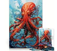 The Creepy Squid 1000 Piece Jigsaws for Teenagers Puzzle Strong Logic Toy Relaxed Mind Clear Edge Bday Surprise (38x26cm)